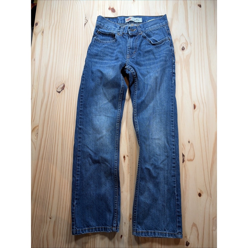 Levi's 505 Regular Fit jeans in boys size 12 Slim, W24 x L26.